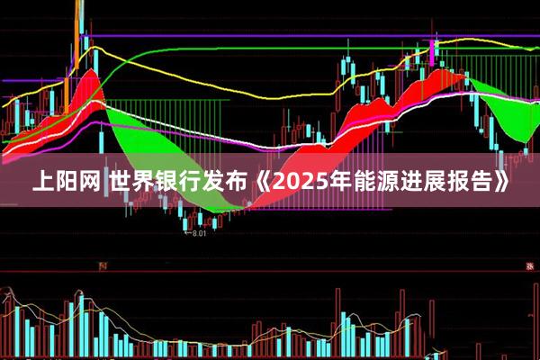 上阳网 世界银行发布《2025年能源进展报告》