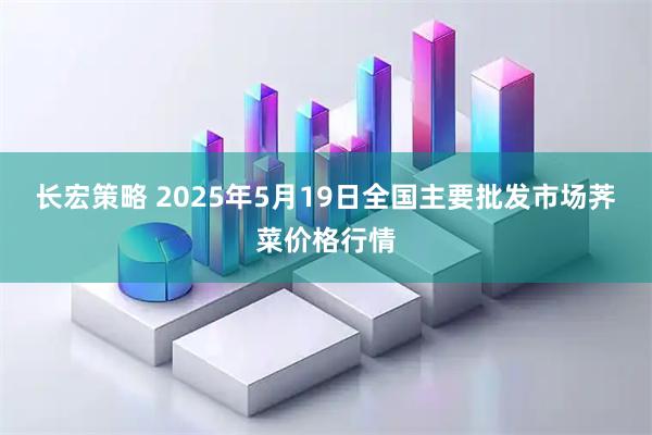长宏策略 2025年5月19日全国主要批发市场荠菜价格行情