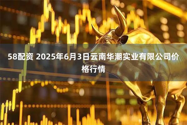 58配资 2025年6月3日云南华潮实业有限公司价格行情